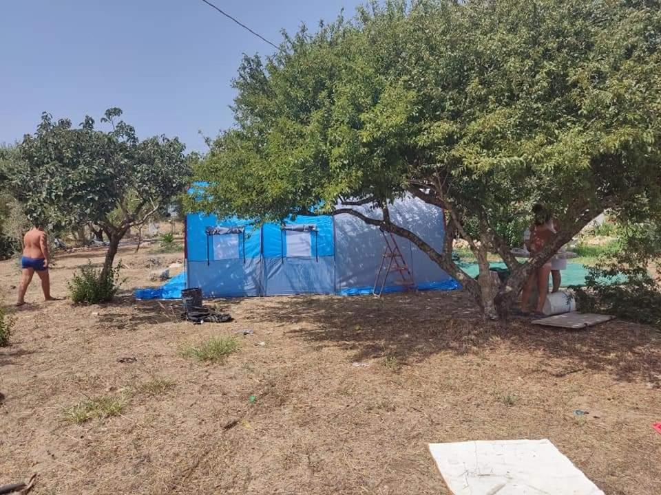 奥利吉欧 Aree Tende Presso La Casa In Campagna Di Ottavia酒店 外观 照片